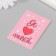Postcard with seeds "grow" I love you "5*7cm
