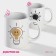 Homeleon mug ceramic shade "Light bulb", 350 ml, white color