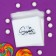 BOPP package with sticky tape, “wishes”, 10*10+3cm