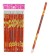 Black pencil with the eraser "Flowers", hardness of NV