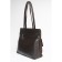 Bag Tout Women, Natural suede, Ludor Brown, 35x11x30 cm