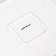 Plate porcelain square share "Susan", 26.5 × 26.5 cm, white color