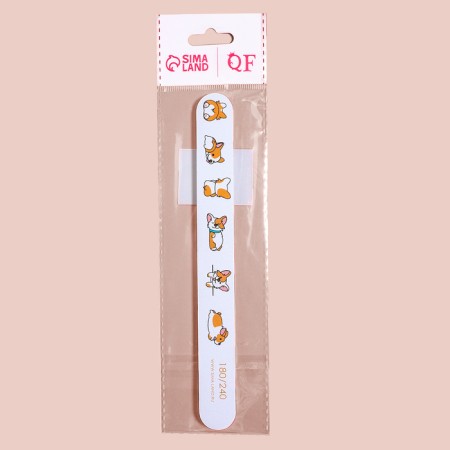 File - emery "Corgi", abrasiveness 180/240, 18 cm-4