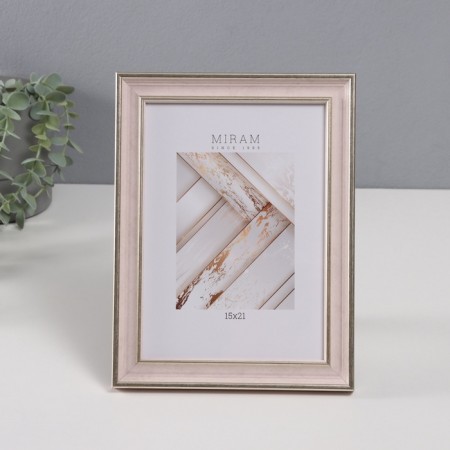Photo frame Plastic Gallery 15x21 cm, 642490 Pink (plastic screen)-1