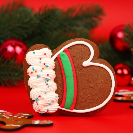 Honey cookies "Winter MIX-3" in assortment, 60 g-8