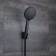 Shower watering can Iddis Optima Home Oph3f0bi18, 240x116x26 mm, black matte