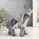 Polystone souvenir "African elephant. Illusion" 8x13x19 cm