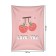 Decorative panel with photo printing "Cherry Love", vertical, size 150x200 cm