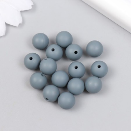 Busina silicone "Round" dark gray d = 0.9 cm-1