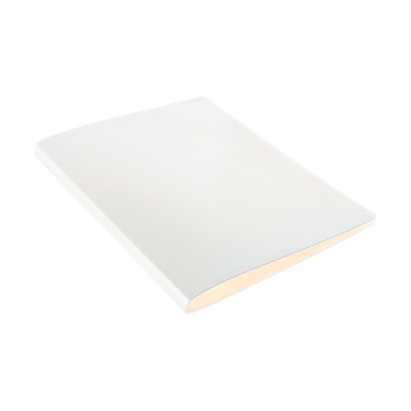 Folder with 20 A4 inserts, 500 μm, calligrata, texture "Sand", white-5