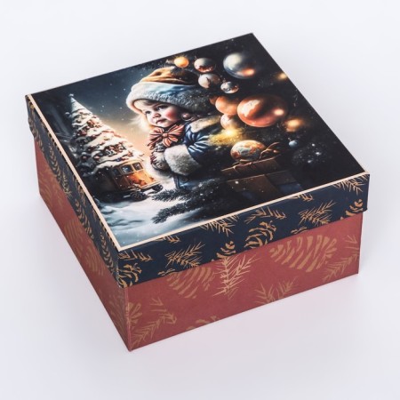 Square box "Miracle", 19 × 19 × 10 cm-1