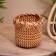 Wicker basket, from bamboo 20x20x25 cm