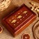 Casket "Elephants" wood 20x13x6 cm