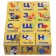 A set of cubes "ABC. Blue Tractor ", 12 pieces