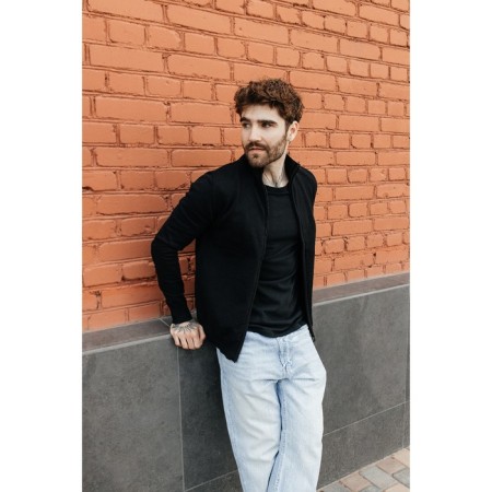 Jumper male ise, size 58, black color-13