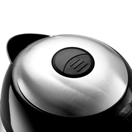 Electric kettle Brayer BR1012BK, glass, 1.7 l, 2200 watts, black-silver-4