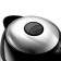 Electric kettle Brayer BR1012BK, glass, 1.7 l, 2200 watts, black-silver