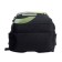 Youth backpack 45 x 32 x 23 cm, Grizzly, ergonomic back, black/green