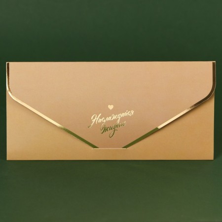 The envelope for the money "Enjoy life!" Olena, embossing, 19 x 9 cm-4