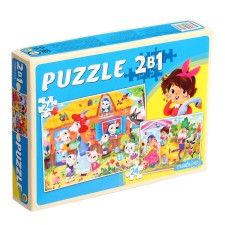 Maxi-Puzzles 2 in 1 
