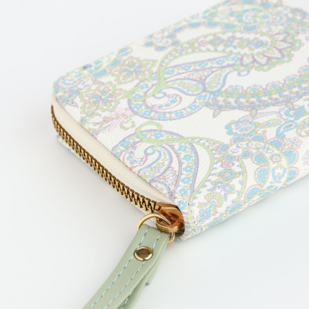 Women's wallet with lightning, white color-3