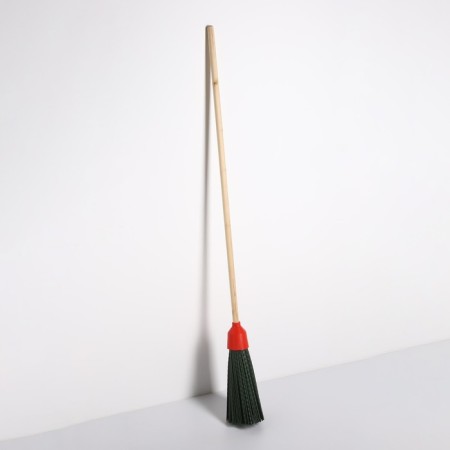 Polypropylene broom, with birch cuttings, nonsense-1