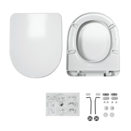 Sanita Luxe Best Sl D, Duroplast toilet