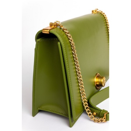Cross-Body Bag, eco-leather, Versse green, 26x9x18 cm-2