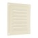 Ventilation grate Zein luxury RM1212sk, 125 x 125 mm, with a grid, metal, clone bone