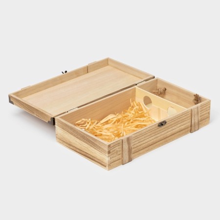 Box for storing the wine "Livorno", 35 × 20 cm, 2 bottles-5