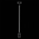 STAR ST LUCE. ST027.403.00. Farm, 4.5x4.5x200 cm, black color