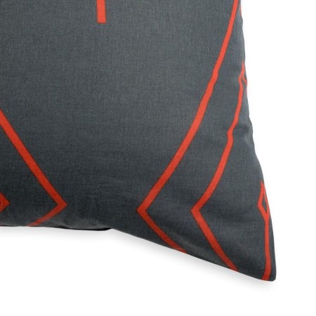 Pillowcase "Ethel" coral petal 100% cotton, stump, 125 g/m²-1