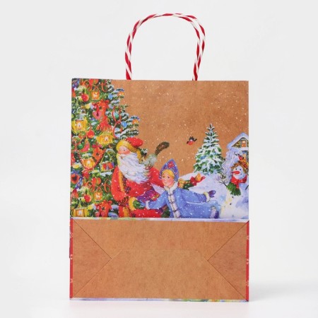 Gift package "Santa Claus and Snow Maiden" 18 x 22.3 x 10 cm-2