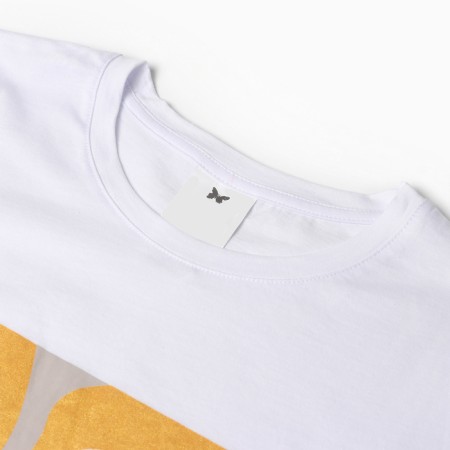 Women's T -shirt "Amour", white color, size 52-1