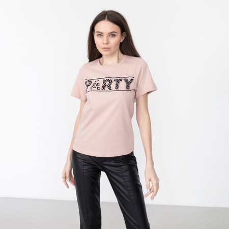Women's T-shirt KAFTAN "PARTY", beige, rr 48-50-5