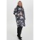 Female coat, size 66, black color