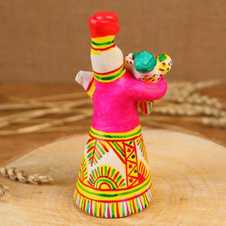 Filimonovskaya toy "Baryna with a child"-2