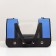 Bag - Animal carrying "Panoramic", with a window, 46 x 28.5 x 30 cm, blue
