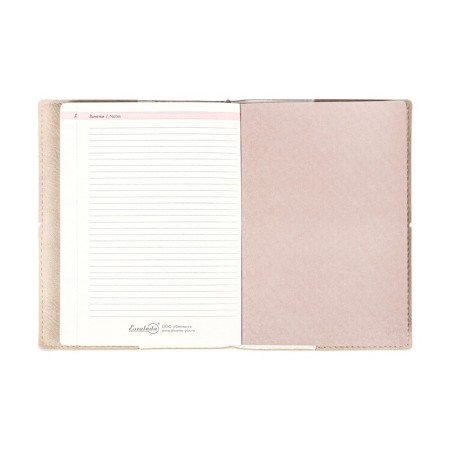 Diary DATIR 2025 A6+ 176l Escalada, Soft Okvl, Single Leather, TIS F, KR BL 70g/M2, Beige-21