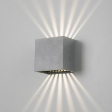 Sadovo-park lamp Elektrostandard, Sole, 60x100x95 mm, 4W, LED, 27LM, 4000K, Gray color Gray