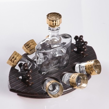 Mini-bar "Frigate" Byzantium, 7 items, 500/50 ml-8