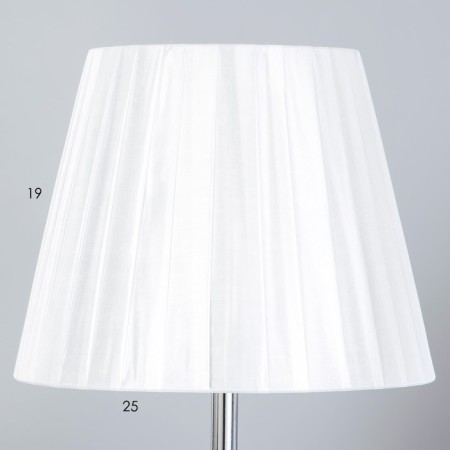 Seville table lamp E27 40W Belo-chromium 25x25x42 cm Risalux-3