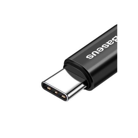 Cable Baseus fish eye, type -C - USB, 2 A, 1 m, black-3