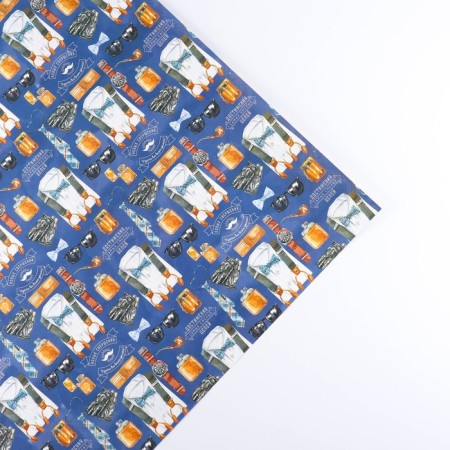Two -sided craft packaging "Gentleman", 70 x 100 cm-4
