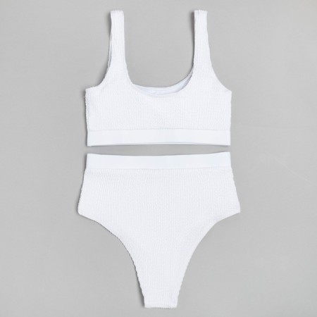 Separate Minaku women's swimsuit with a top color white, size 48-5