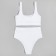 Separate Minaku women's swimsuit with a top color white, size 48
