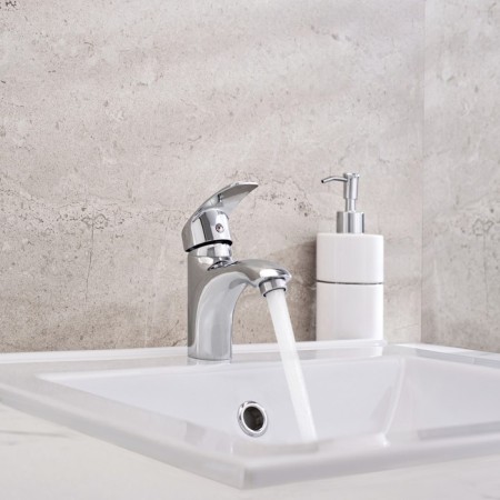 Kitchen mixer RMS SL85-001F, single-leaf, chrome-3
