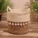 Set of wicker baskets 3 pcs, 31.5x29x26 cm