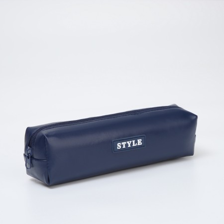 Style cosmetic bag, 20*4.5*5.2, lightning department, blue