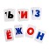 Developing set of cards "Letters"